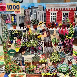 SALE!  eeBoo "Urban Gardening" Puzzle 1,000 Pc.